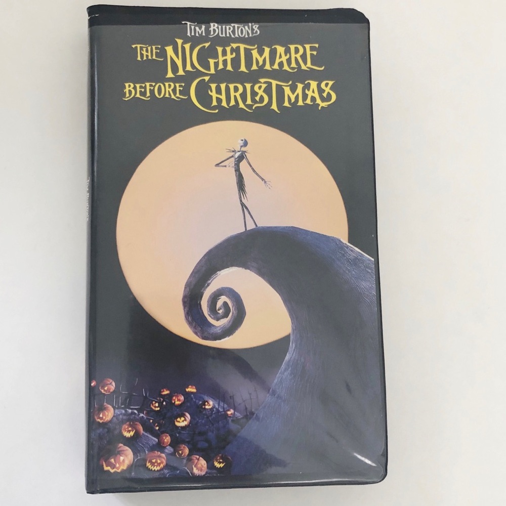 Nightmare Before Christmas VHS Tape